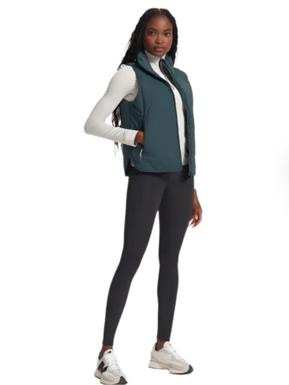 Vuori Washed Black Leggings